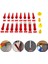20 Pcs Tutkal Memesi Entegre Paslanmaz Çelik Sökülebilir Taban Yapısı Tutkal Mastik Cam Tutkalı Memesi (Yurt Dışından) 2