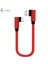 25CM USB Tip C Kısa Hızlı Şarj Kablosu Çift Dirsek 90 Derece USB C Mikro USB Veri Kablosu iphone Için Tüm Akıllı Telefonlar (Yurt Dışından) 1