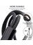 Fonken 2 In 1 USB Kablosu Mikro USB C Tipi Kablo Telefon Için Şarj 1.2 M Android Mobil Hızlı Şarj Kablosu Hızlı Şarj C Tipi Tel (Yurt Dışından) 2