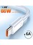 Olaf 6A 66W USB C Tipi Kablo Tel Huawei Samsung S10 S20 Xiaomi 10 11 Cep Telefonu Hızlı Şarj USB C Kablo Tipi-C Şarj Cihazı (Yurt Dışından) 2