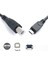 Mikro USB Erkek USB 2.0 B Erkek Veri Otg Kablo Kablosu Telefon Yazıcı Tarayıcı Desteği Akıllı Telefon Tablet (Yurt Dışından) 4