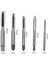 Ma 5pcs Hss M3-M8 Spiral Noktalı Düz Yivli Vida Konu Metrik Fiş Matkap Seti (Yurt Dışından) 5