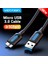 Vention Mikro USB 3.0 Kablosu 3A Hızlı Şarj Veri Kablosu Cep Telefonu Kabloları Samsung Not 3 S5 Toshiba Sony USB Mikro B Kablosu (Yurt Dışından) 1