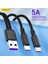 Starplat 2in1 USB C Tipi Kablo 5A Hızlı Şarj Için Huawei Mate 40 P50 Pro Hızlı Şarj 2 In 1 USB Kablosu iPhone 13 12 11 Pro (Yurt Dışından) 1
