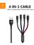 Mcdodo 4 In 1 USB Kablosu Mikro USB C Tipi Şarj Aleti Kablosu iPhone 14 13 12 11 P Ro Max Xr 8 Huawei USB C Hızlı Şarj Veri Kablosu (Yurt Dışından) 1