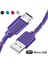 0.5/1 M/2 M/3 M Mikro USB Kablosu 3A Örgülü Data Sync USB Şarj Aleti Kablosu Samsung S7 Htc Lg Huawei Xiaomi Android Telefon Kabloları (Yurt Dışından) 5