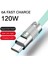 120W Süper Hızlı Şarj Tipi C Kablo Için Huawei P40 MATE40 Xiaomi Mi 12 Pro Redmi Poco Cep Telefonu Aksesuarları USB C Kablosu (Yurt Dışından) 2