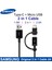Samsung Orijinal 2'si 1 Arada Mikro USB Kablosu Tip C Hızlı Şarj Cihazı Note8 Note9 S8 S8 Artı S9 S9 Artı C5C7C9 Pro S6 S7EDGE Note5 Kablo (Yurt Dışından) 2