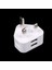 Adet Evrensel Ingiltere Tak 3 Pin Duvar Şarj Adaptörü 1/2 USB Bağlantı Noktaları ile Iphone 11 Için Şarj Samsung/huawei Şarj Cihazı (Yurt Dışından) 4