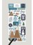 Kış Masalı Etiketleri, Winter Sticker 2