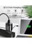Uslıon Hızlı Şarj Qc 3.0 USB Abd, Ab Şarj Cihazı Evrensel Cep Telefonu Şarj Cihazı Duvar Hızlı Şarj Adaptörü iPhone Samsung Xiaomi (Yurt Dışından) 5