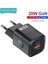 Kuulaa USB C Şarj Cihazı 20 W Gan Pd Qc 3.0 Tip C USB Şarj Cihazı Hızlı Şarj iPhone 14 13 12 11 Pro Max 7 8 Samsung iPad Air (Yurt Dışından) 1