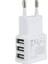 Yüksek Kaliteli Ab Tak 3 Port Çoklu Duvar USB Akıllı Şarj Adaptörü Cep Telefonu Cihazı 5 V 2A iPhone iPad Için Hızlı Şarj (Yurt Dışından) 4
