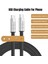 USB C Tipi Kablo Hızlı Şarj Mikro Usb'den USB C'ye Yıldırım Kablosu Iphone Şarj Cihazı Redmi Oneplus Xiaomi Samsung Yumuşak Silika (Yurt Dışından) 1