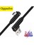 Oppselve 90 Derece Mikro USB Kablosu Hızlı Şarj USB Kablosu Için Huawei P40 Samsung Android Tip C Mikro USB Kabloları Şarj Cihazı Tel (Yurt Dışından) 1