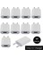 10 Adet/grup Abd/ab Tak 5 V 1A Ac USB Şarj Duvar Güç Adaptörü Samsung Için iphone Htc Huawei Xiaomi Cep Telefonu Şarj Cihazı (Yurt Dışından) 2