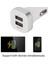 Iphone/ipad Için Evrensel Mini Çift 2usb Bağlantı Noktalı Araç Hızlı Şarj Adaptörü (Yurt Dışından) 3