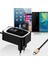 2.4A Çift USB LED Telefon Şarj Cihazı Mikro Kablo ile Seyahat Şarj Cihazı Iphone Samsumg Xiaomi Huawei Için Işıklı Şarj Kafası ile (Yurt Dışından) 3