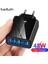 Twitch 48W Şarj Cihazı Hızlı Şarj Qc 3.0 Standart Adaptör 5 USB Bağlantı Noktalı Duvar Şarj Cihazı (Yurt Dışından) 4