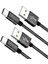 2 Paket Hızlı Şarj 3A USB C Tipi Kablo Samsung S21 20 Ultra Artı Xiaomi Huawei P30PRO Tip-C Veri Kablosu Şarj Cihazı Usb-C (Yurt Dışından) 1