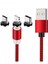Manyetik Kablo Mikro USB Tip C Hızlı Şarj Kablosu iPhone Xiaomi Android Cep Telefonu Şarj Cihazı Mıknatıs USB Tel Kablosu (Yurt Dışından) 1