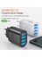 USB Şarj Cihazı 3A Hızlı Şarj 3.0 Cep Telefonu Şarj Cihazı IPhone 11 Samsung Xiaomi 4 Port 48W Hızlı Duvar Şarj Cihazları Ab/abd Tak (Yurt Dışından) 2
