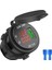 Qc 3.0 USB Araç Şarj Soketi Adaptörü Voltmetre Ampermetre Cep Telefonu Için (Yurt Dışından) 2
