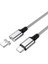 100W Pd 4.0 Hızlı Şarj Cihazı Usb-C Kablosu Hızlı Mıknatıslı Şarj Kabloları, Manyetik Veri Kablosu, Macbook Pro Huawei Matebook Için Uyumlu (Yurt Dışından) 2