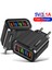 Kokko 4 Portlu USB Cep Telefonu Şarj Cihazı LED Işık ile 5 V/3A Seyahat Hızlı Hızlı Şarj USB Adaptörü Abd/ab Tak (Yurt Dışından) 5
