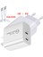 Çift USB C Duvar Şarj Cihazı, 40W Hızlı Şarj Bloğu, Pd 2 Bağlantı Noktalı Çift 20W, iPhone 13/12 Pro Max Için Güç Adaptörü, Galaxy S21 Xiaomi (Yurt Dışından) 3