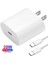 Pd 20W Usb-C Güç Adaptörü Şarj Cihazı Abd, Ab Tak Qc4.0 Akıllı Telefon Hızlı Şarj Cihazı ipad Pro 2021 2020 2018 11'' 13'' iPhone 12 11 (Yurt Dışından) 1