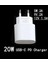 20W Pd Usb-C Güç Adaptörü Şarj Cihazı Ab Tak 18W Hızlı iPhone Şarj Cihazı 11 12 Mini Pro Max 13 8 Artı x Xs Se 2020 Ipod IPAD (Yurt Dışından) 2