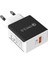 18 W Qc 3.0 Hızlı Şarj Uyarlanabilir Adaptör Sony Xperia 1 Ii 5 10 Iıı Xz3 Xa1 Samsung Lg Asus Telefon USB 3.0 Tip C Şarj Kablosu (Yurt Dışından) 5