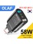 Olaf 58W Tip C USB Şarj Cihazı Hızlı Şarj Qc Pd 3.0 Cep Telefonu Şarj Adaptörü Ab Abd Ingiltere Kr Fiş iphone ipad Samsung Huawei Için (Yurt Dışından) 1