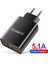 Hızlı Şarj 3.0 USB Şarj Aleti iPhone 13 Pro 12 Xiaomi Samsung Huawei 5V 2A Dijital Ekran Hızlı Şarj Cep Telefonu Şarj Cihazı (Yurt Dışından) 1