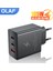 Olaf 105W Max USB Şarj Cihazı Pd USB Tip C 3 Bağlantı Noktalı USB Telefon Şarj Cihazı iPhone 14 Xiaomi Samsung S22 iPad Tabletler Için Hızlı Şarj (Yurt Dışından) 1