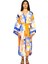 Gaia Saten Desenli Kimono 1
