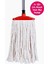 Tilbe Home Örgülü Mikro Fiber Mop Bezi Çok Amaçlı Pamuklu Islak Mop Başlığı 30 cm 1