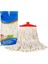 Tilbe Home Örgülü Mikro Fiber Mop Bezi Çok Amaçlı Pamuklu Islak Mop Başlığı 30 cm 2