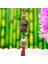 Çin Feng Shui Şans ve Bereket Metal Çan Maneki Neko 30 cm 5