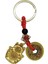 Çin Feng Shui Şans ve Bereket Parası Maneki Neko Metal Anahtarlık 1
