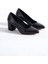 Deri Siyah Kadın Ayakkabı TMD12074 3