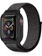 Apple Watch 44 mm Hasırlı Cırtcırtlı Kasalı Kordon 2/3/4/5/6/7/8 Azn-Kasalı 1