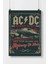 Postercity Acdc Rock Poster Çerçevesiz Parlak Kağıt 1