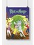Postercity Rick ve Morty Çizgi Film Arşiv Poster Çerçevesiz Parlak Kağıt 1