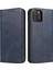 Iphone 14 Pro Max Deri Folio Flip Case Manyetik Karbon Fiber Telefon Kılıfı (Yurt Dışından) 1
