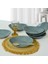 Mat Açık Yeşil Stella Yemek Tabağı 22 cm 6 Adet 324 2