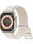 Apple Watch Uyumlu 38MM 40MM 41MM 1/2/3/4/5/6/se/7/8/9ultra Mountain Kordon Beyaz 1