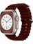 Apple Watch Uyumlu 38MM 1/2/3/4/5/6/se/7/8/9ultra Ocean Kordon Kordon Mürdüm 1