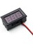 Dc 5V-120V Dijital Voltmetre Panel Ölçer 2 Teller 0.56 Inç LED Mini Gerilim Ölçer Masa Kırmızı Yeşil Mavi Ekran (Yurt Dışından) 3